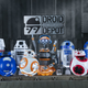 Ejemplos de los droides en The Droid Depot.